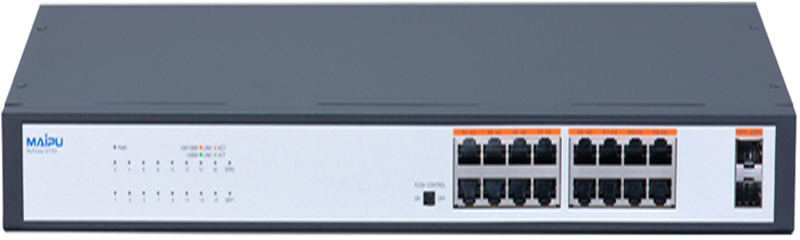 Switch Maipu IS170-18TF-AC 16-Ports Base-T, 2-Ports SFP, Unmanaged